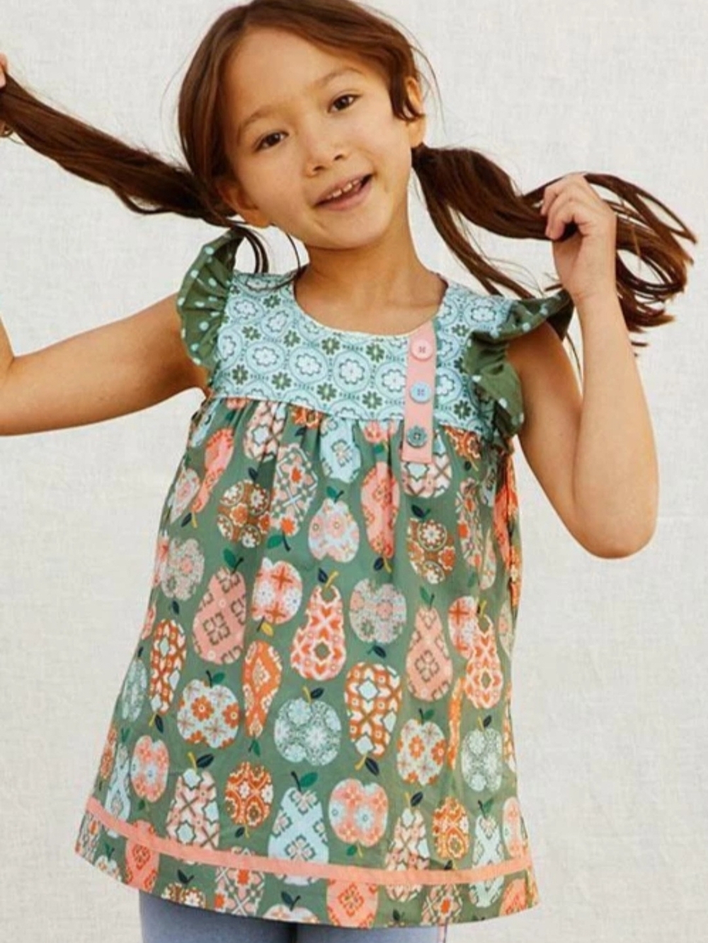 Matilda Jane Just Imagine Bella Girl's Tunic Top Size 4